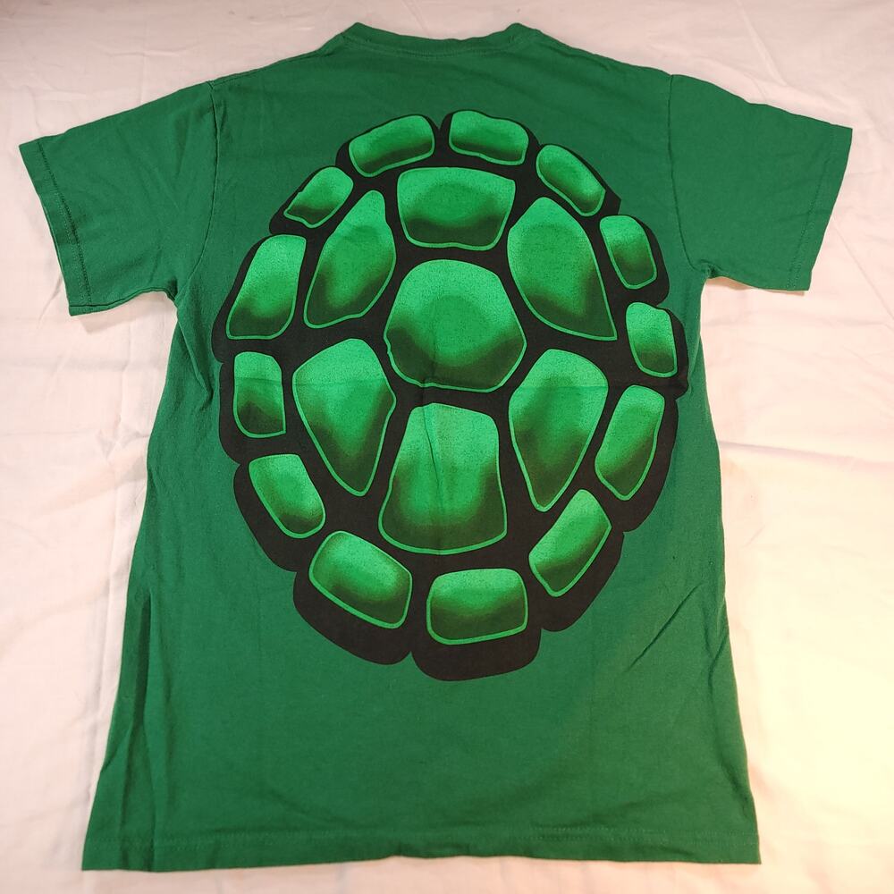 Teenage Mutant Ninja Turtles Short Sleeve Graphic Shirt Mens Size Small S Green - Picture 9 of 9